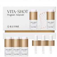 Sérum Éclaircissant Alpha Arbutine et Acide Hyaluronique – Ampoule Liquide Illuminatrice Vitamine C pour le Visage – Boost d'Éclat à Absorption Rapide