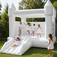 Tissu PVC tissé blanc imprimé 500D 18x18, résistant à l'humidité, en large rouleau, pour Air Dancer publicitaire