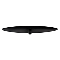 Nouveau 2026 Hydrofoil AXIS FOILS ART V2 1099 Aile avant en fibre de carbone pour SUP, surf, kit moteur, kayak, pêche, fuselage noir 1220 cm²