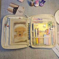 Organisateur multi-usages A5 grand format, grande capacité, insert DIY pour sac Ita, pochette à stylos pour fournitures de loisirs créatifs
