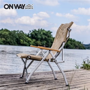 Sedia da spiaggia da esterno sedia da campeggio pieghevole in alluminio con <span class=keywords><strong>borsa</strong></span> per il trasporto - Product Image 3