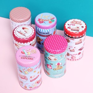 Luxury Set of 3 Round Food Storage Biscuit <strong>Tin</strong> Box / Gift <strong>Tin</strong> Cookie Candy Chocolate Metal <strong>Tins</strong> <strong>for</strong> Storing Cookies <strong>Crackers</strong> - Product Image 4