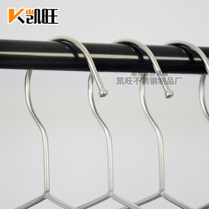 Perchas de Acero Inoxidable de 40 cm, Paquete de 10, Perchas Metálicas para Organizar y Almacenar Ropa - Product Image 3