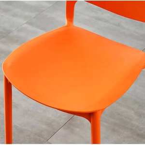 Silla de Comedor de Plástico PP de Estilo Simple para Restaurante, Colores OEM, Apilable, para Cocina y Hogar - Product Image 5
