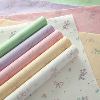 Papier de soie Aierflrist style floral, 10 pièces, motif floral, en pâte chimique, base de papier Sydney, papier Snow Pear
