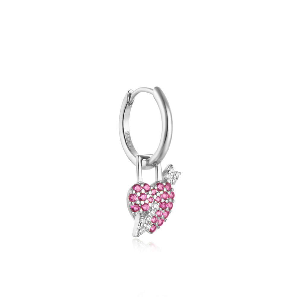 coeur de Cupidon en argent