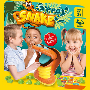 Développer un jouet de bureau serpent gourmand intellectuel enfants jeux éducatifs classiques dessin animé cobra jeu carte jeux de société pour les fêtes - Product Image 3