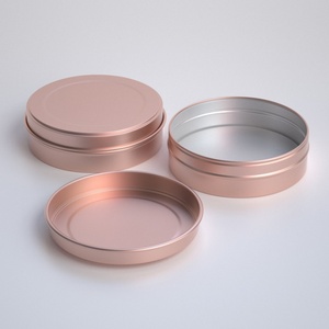 Envase Redondo de Aluminio Reciclado para Crema Cosmética, Envase de Crema Facial, Tarro de Aluminio - Product Image 6