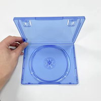 Boîtier de Rangement en Plastique 14 mm pour CD DVD Blu-ray Simple, Remplacement pour Boîtier de Jeu PS4 PS3
