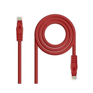 Cavo di rete UTP Cat.6a, AWG24, 2.0m, LSZH, colore rosso - ideale per connessioni ad alta velocità in reti e dispositivi - Product Image 1