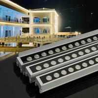 Tira de Luz LED Lineal RGB SMD5050 IP66 de 12W para Decoración Exterior de Edificios, con Garantía de 3 Años y Alto CRI 90