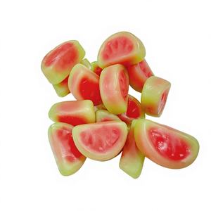Sıcak Fırsat 3D Meyve Karpuz Kabuğu Şeklinde Sakızlı Şeker Helal Özelleştirilmiş Ambalajlı Meyve Şekilli Soyulabilir Şeker - Product Image 2