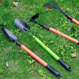 Heavy Duty Telescopic Extendable Gardening Hand Tools Garden Tool Set For Planting