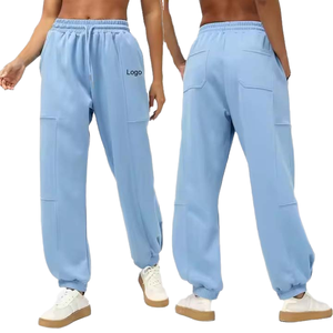 Women's <b>High</b> <b>Waist</b> <b>Cargo</b> Pants Autumn Canvas Formal Style Polyester Cotton Anti Wrinkle Quick Dry Green Fitness Pants - Product Image 1