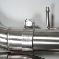 Échappement Valvetronic Catback M3 M4 F80 F82 3.0T 2014-2019, soudé TIG haute température, tube en acier inoxydable 304 de 1,5 mm d'épaisseur