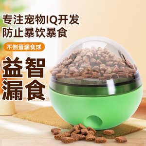 Pet Interactive Leaky <b>Ball</b> Toy For <b>Dogs</b> With Food Dispenser Green Color Cartoon Style - Product Image 2