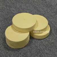 Mèche en Kevlar 100% pur, 50*3mm, à forte absorption d'huile, longue durée de combustion, pour accessoires de danse du feu, par rouleau