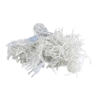 <span class=keywords><strong>LED</strong></span>ストリングライトアイスストリップ滝カーテン星空ステージルームホリデー装飾ライトボタンコントロールDC電源 - Product Image 6