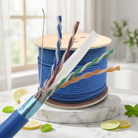 Câble réseau blindé STP FTP Cat6, certifié Cat6a, câble LAN Cat 6 SFTP