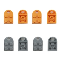No.3176 Plaque de pièces en plastique modifiée 2x3 avec trou Jouet de construction créatif Blocs de construction en gros