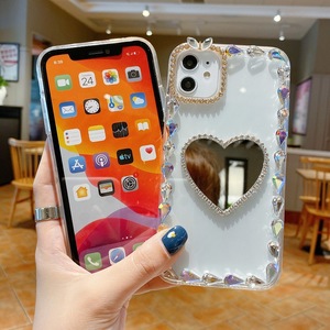 Funda <span class=keywords><strong>de</strong></span> <span class=keywords><strong>maquillaje</strong></span> para teléfono móvil, carcasa transparente con espejo para iphone 13 pro 13 pro <span class=keywords><strong>max</strong></span> 2022 - Product Image 5