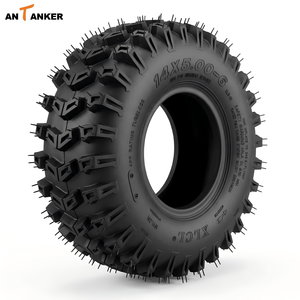 Pneumatici 14x5.00-6, 14x5x6 Tubeless, 4 tele, per motocoltivatori, tosaerba, spazzaneve, trattori agricoli, scavatrici - Product Image 1