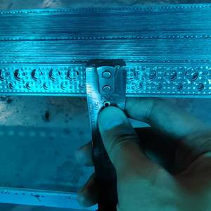 Esquineros de Yeso para Enlucido, Suministro de Fábrica, Material Personalizable, Bordes de <span class=keywords><strong>Pladur</strong></span> y Disponibles en Diferentes Tamaños, Esquinero Perforado - Product Image 2
