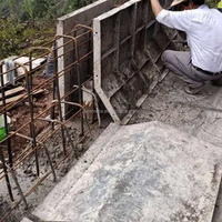 Moule en acier pour bloc de barrière en béton préfabriqué multi-scènes pour la construction de routes, clôture et protection contre les collisions