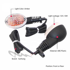 Luz Indicadora de Giro Sanhang para Moto Yamaha <span class=keywords><strong>XT</strong></span> 660 660X <span class=keywords><strong>660R</strong></span> 2004-2014 MT-03 2006-2012 Accesorios para Motocicleta Delantero/Trasero - Product Image 6