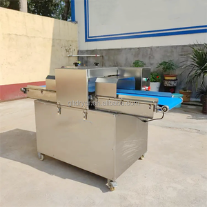 Coupe-lanières de viande automatique professionnel avec convoyeur, machine à découper la viande fraîche, coupe-lanières, machine à faire des lanières de poulet - Product Image 6
