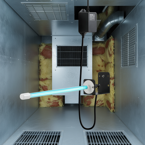 Nettoyeur de bobines UV Vevor 18W 14 pouces avec aimant pour conduits, purificateur d'air commercial, modèle D0100HRI6G8 - Product Image 2