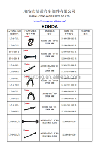 บูชแขนควบคุม48725 20060ผลิตจากโรงงาน - Product Image 6