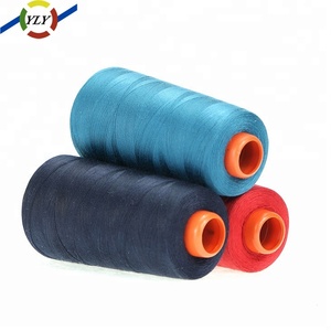 30/3 100% Spun Polyester may chủ đề Chất lượng cao Gimp chủ đề cho quần áo có độ bền cao nhuộm 40S/2 may cao cấp - Product Image 6