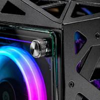 ATX Gaming PC Case Tempered Glass Open Frame RGB Desktop Computer Tower Chassis Gabinete Gamer