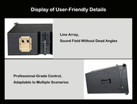 Système de sonorisation Line Array, enceintes de studio, enceintes professionnelles