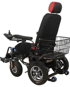 Silla de Ruedas Eléctrica con Operación de Manivela Manual para Personas Mayores con Movilidad Reducida, Silla de Ruedas de Movilidad Asistida - Product Image 5
