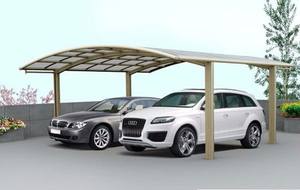 Abri d'auto extérieur en aluminium pour garage de voiture Abri d'auto pare-soleil en aluminium pour parc Abri d'auto élégant en aluminium pour la maison et le bricolage de haute qualité - Product Image 5