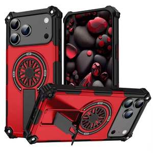 Hot bán <span class=keywords><strong>iPhone</strong></span> 17 Pro Max người giám hộ từ không dây Sạc xe điện thoại trường hợp đối với <span class=keywords><strong>iPhone</strong></span> 16 với xoay spinner - Product Image 6