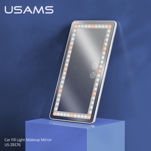 USAMS Venta caliente multifuncional de estilo Simple chica regalo de espejo de maquillaje con Led - Product Image 1