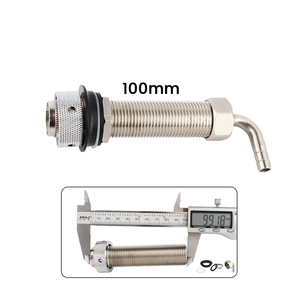 Bia vòi Shank khuỷu tay 60mm/ 100mm /120mm/140mm thép không gỉ bia vòi Shank khuỷu tay Homebrew tự làm Bộ phận gia đình nhà - Product Image 4