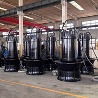 Pompe axiale submersible haute pression en acier inoxydable pour le traitement de l'eau potable
