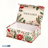Boîte à bijoux de luxe en carton rigide écologique portable haut de gamme avec revêtement UV et logo personnalisé