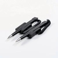Stylo bille personnalisé avec logo, ventouse et chaîne anti-perte, idéal pour le bureau et les cadeaux d'affaires