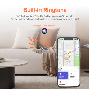 Localizador de equipaje certificado por Mfi Key Finder, rastreador de equipaje Find My Smart Air Tag para Apple <span class=keywords><strong>Airtag</strong></span> - Product Image 3