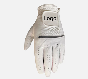 Guantes de golf Premium Cabretta Leather Custom Logo Guantes de golf transpirables cómodos y duraderos - Product Image 3