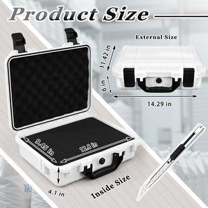 Échantillon gratuit Étui de transport étanche en EVA pour drone Dji Mini 4 Pro avec insert en mousse Étui rigide antichoc personnalisé à fermeture éclair Voyage - Product Image 2