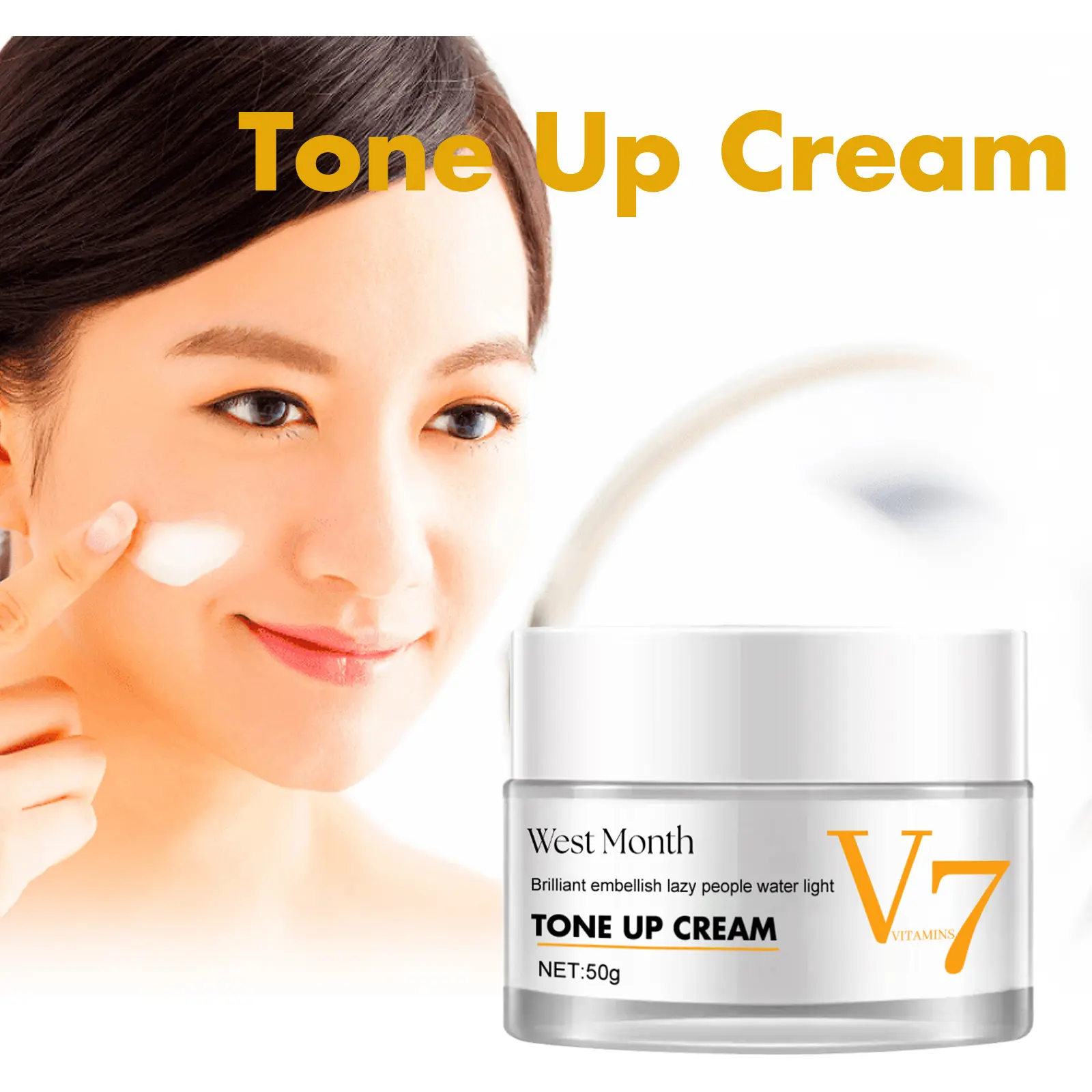 Private Label V7 Hydration Cosmetics Care Cream Moisturizer Anti Aging Reduce Wrinkle Whitening Skin Facial Face Cream