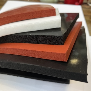 Miếng Bọt Biển Silicon Dạng Kín Miếng Bọt Biển Màu Đen Trắng Đỏ Xám Miếng Đệm Giảm Xóc Miếng Bọt Chống Cháy - Product Image 3