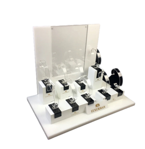 Meilleures ventes de supports de montre en bois de palissandre avec c-cuff Custom Store & Window Displays specialist for watch shop - Product Image 3