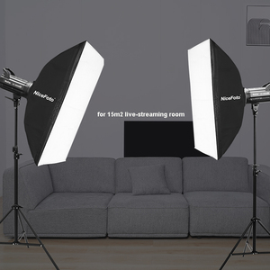 KT-HC403-X (HC-1000SB III ) <span class=keywords><strong>NiceFoto</strong></span> 100W 5600K daylite CRI 95 + COB LED วิดีโอชุดไฟสําหรับถ่ายภาพ - Product Image 2